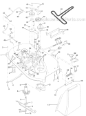 Part Location Diagram of 132556 Weed Eater Link Assembly, Front